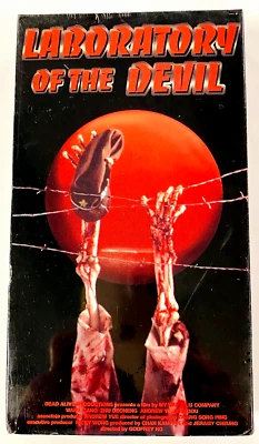Laboratory of the Devil (VHS) HORROR/GORE - Dead Alive - CULT - NEW RARE HTF - Image 1 of 4