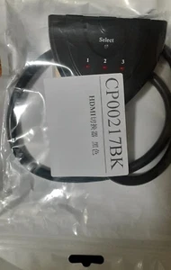 2FT-4K HDMI 2.0 Cable Auto Switch Switcher Splitter Adapter 3 In-1 Out Device - Picture 1 of 1