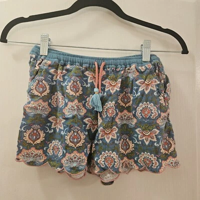 MATILDA JANE Mujer Talla 10 - 75% Rayón 25% Lino Cómodo Pantalones Cortos o Ropa de Dormir Foto 1 de 4