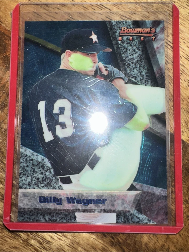 1994 Bowman's Best #19 Billy Wagner RC Great Shape 2025 Hall of Fame Inductee - Image 1 of 1