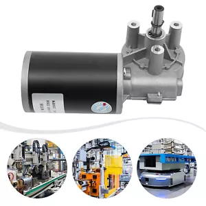 DC 24V Motor Getriebemotor Elektrischer Schneckengetriebemotor 220RPM 3:60 45W - Bild 1 von 18