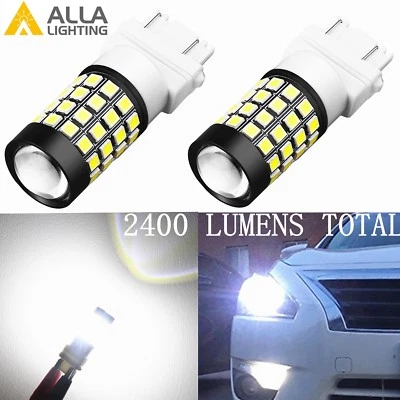 Allá Lighting 51-LED Blanco Bombilla LED Luz de Respaldo Señal de Giro Intermitente Freno Cola Foto 1 de 4