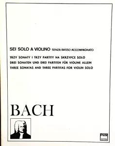 Bach 3 sonatas y 3 Partitas para violín solo con algunos facsímiles - Imagen 1 de 2