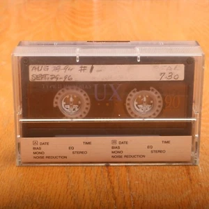 2 Sony UX90 90 Minute Cassette Audio Tapes Type 2 High Bias - Picture 1 of 6