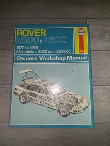 Rover SD1 2300/2600 '77-79 Haynes Werkstatthandbuch - Bild 1 von 4
