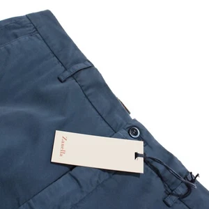 Zanella Neu mit Etikett Chinohose/Freizeithose Größe 34 US Noah in einfarbig blau Baumwollmischung - Bild 1 von 12