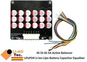 6S 5A Li-ion Lifepo4 LTO ecualizador activo de litio condensador 4S 5S 6S - Imagen 1 de 12