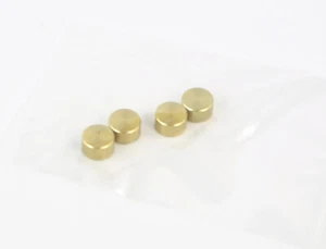 Original Thorens Plattenspieler TD 147 Jubilee Kappen Gold - Picture 1 of 1