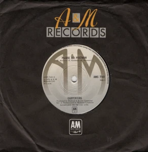 CARPENTERS - PLEASE MR POSTMAN - 70's - 7" VINYL - Imagen 1 de 2