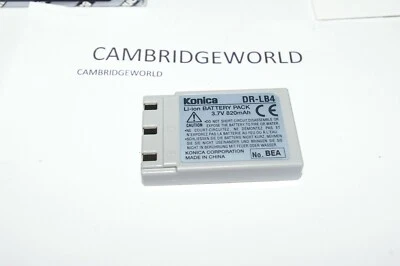 BATERÍA MARCA KONICA LI-ION DR-LB4 DR LB4 38113 DJW1 en CAJA NUEVA ORIGINAL ORIGINAL Foto 1 de 2