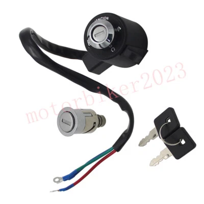 Interruptor de encendido y llaves de bloqueo de caja trasera XR1200X XL883 SPORTSTER para Harley-Davidson Foto 1 de 4