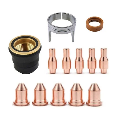 EDDYWELD 13pk Tips Kit for Harbor Freight Titanium 45A Plasma Cutters 56255 56576 56811