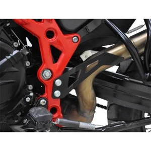 Protector de talón protección del talón sistema de escape F 700 GS / F 800 GS AÑO 2013-17 negro - Imagen 1 de 1