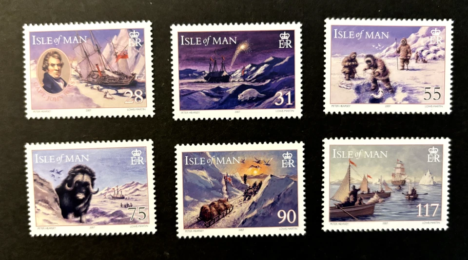 Isle of Man: 2007, International Polar Year (series 1)  MNH set. - Image 1 of 1