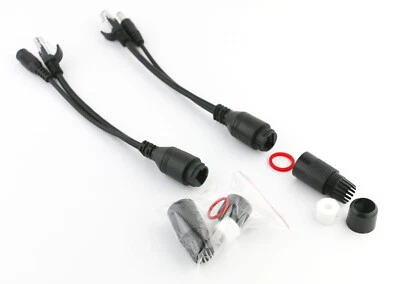 5Pair 12V-48V Waterproof POE Passive Cable Power Over Ethernet Injector Splitter - Image 1 of 4