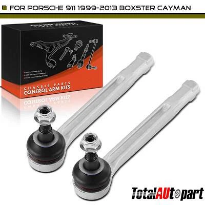 Extremo de barra de dirección exterior 2 piezas para Porsche 911 1999-2013 Boxster Cayman delantero Foto 1 de 4