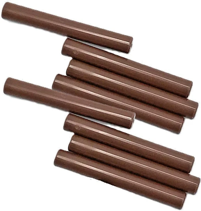 LEGO 8 New Reddish Brown Bars Arrows 3L Part 87994 RB03 - Image 1 of 1