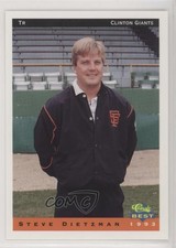 1993 Classic Best Clinton Giants Steve Dietzman #29