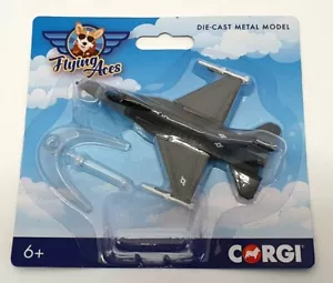Modellino aereo Corgi lungo 11 cm CS90659 - F-16 falco da combattimento - Foto 1 di 5