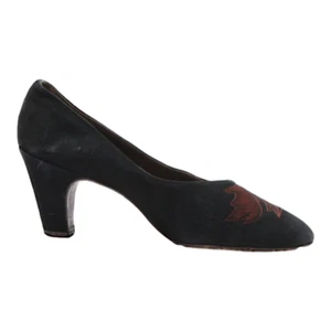 BALLY Tacones De Charol Negros Para Mujeres UK 4.5 - Imagen 1 de 6