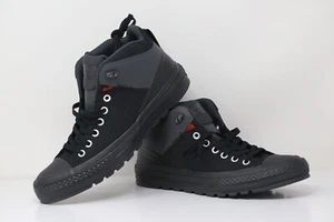 Converse CTAS STREET BOOT HI Sneakers Black Unisex Trainers UK 10.5 EUR 44.5 - Picture 1 of 7