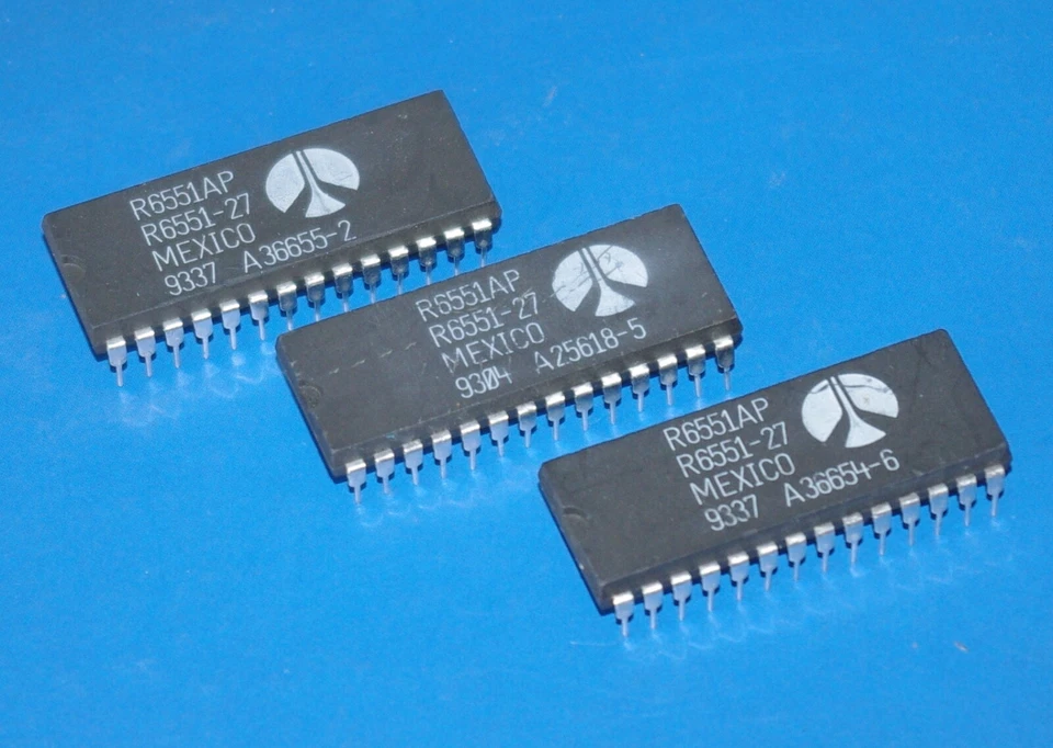 Rockwell R6551 - ACIA IC - IC u.a. für PET   C Plus/4   RS232 Cards - Bild 1 von 1