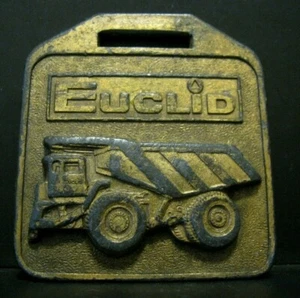 EUCLID R35 33-03 Dump Truck Hauler Watch Fob Mining Construction GM ANDERSON PA - Picture 1 of 2