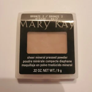 Mary Kay Sheer Mineral Pressed Powder Bronze 2 015140 Fast Shipping! - Picture 1 of 3