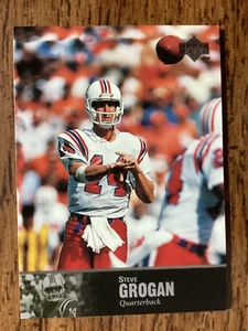 1997 Upper Deck NFL Legends - #110 Steve Grogan - Bild 1 von 1