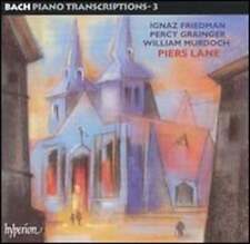 Bach Piano Transcriptions, Vol. 3 by Piers Lane: Used