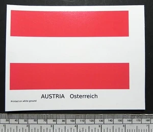 Transfer Rutsche Flagge Österreich (120 X 80 MM) - Bild 1 von 3