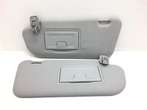 2004-2009 MAZDA 3 SUNVISOR SET COLOR GRIS OEM - Imagen 1 de 5