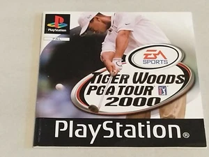 NOTICE MANUAL ONLY TIGER WOODS 2000 SONY PLAYSTATION 1 PS1 - Picture 1 of 1