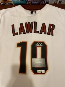 Jordan Lawlar Autographed Signed Arizona Diamondbacks Nike Jersey Fanatics - Picture 1 of 7