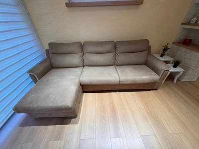  Divano Letto Angolare 3 Posti Acqua Clean Chaise Longue Contenitore  - Immagine 1 di 4