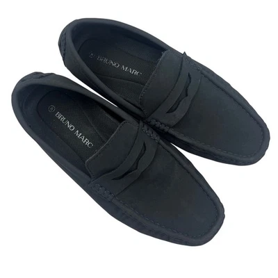 Mocasines de conducción Bruno Marc zapatos informales sin cordones talla 8 Foto 1 de 4