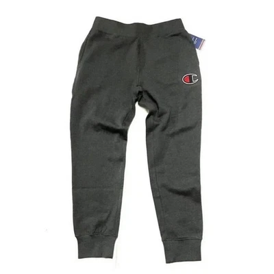 Pantalones de chándal Champion Big C para hombre talla M gris carbón LOGO mediano Foto 1 de 4