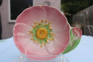 Small Carlton Ware Pink Buttercup Trinket Dish * Australian Design *c1940s (08D) - Picture 1 of 11