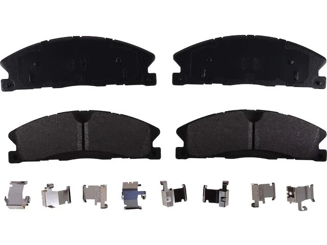 Front Brake Pad Set For 2013-2019 Lincoln MKT 2014 2015 2016 2017 2018 YR783WY - Image 1 of 1