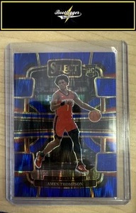 2023-24 Panini Select #96 Amen Thompson Blue Flash Prizms #/99 - Picture 1 of 2