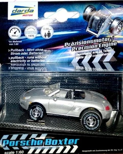 darda MOTOR 50307 Porsche Boxter 1:60 silber Pullback Präzisionsmotor - Bild 1 von 4