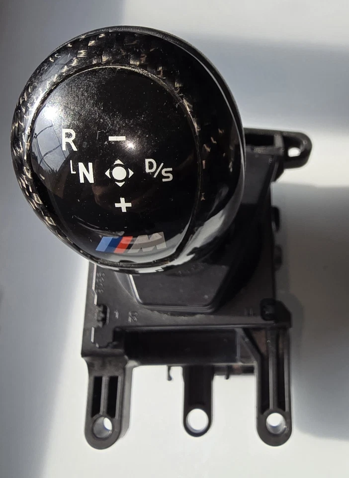 2013-2016 BMW F10 M5 4.4L V8 DCT CARBON FIBER SHIFTER OEM  - Image 1 of 4