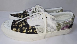 Vans Era Brocade Patchwork Womens Sz 8.5 Floral Low Top Sneakers Tennis Shoes - Picture 1 of 15