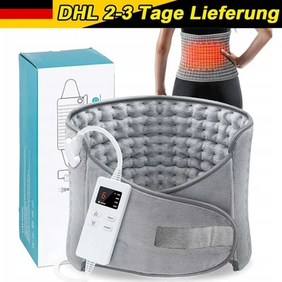Heizgürtel Wärmegürtel elektrisch Heizkissen Wärmekissen für Bauch Rückenwärmer - Bild 1 von 4