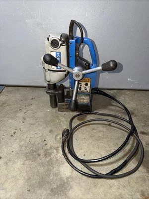 Hougen HMD904 Base Magnetic Drill. Works Great, See Description - Image 1 of 4