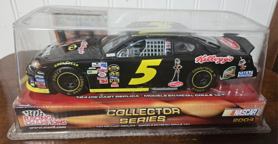 CAMPEONES DE CARRERAS 1/24 2004 TERRY LABONTE #5 KELLOGGS LOS INCREÍBLES FUNDIDO A PRESIÓN Foto 1 de 3