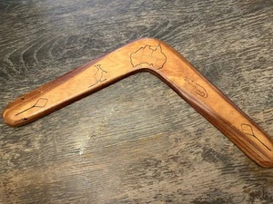vintage australian boomerang - Picture 1 of 11