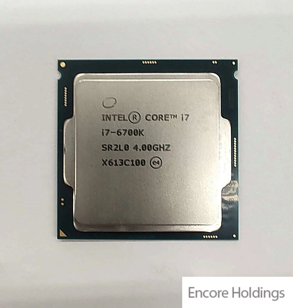 Intel Core i7-6700K LGA 1151/Socket H4 Computer Processors for