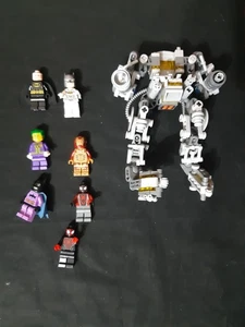 Lotto Lego Marvel DC Supereroi Batman Ironman Spiderman - Foto 1 di 5