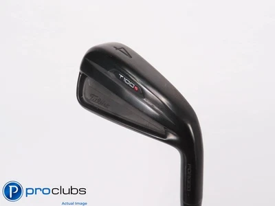Excellent! Titleist '21 T100S Black 4 Iron - AXIOM VeloCore 105 X-Flex - 459298 - Image 1 of 4